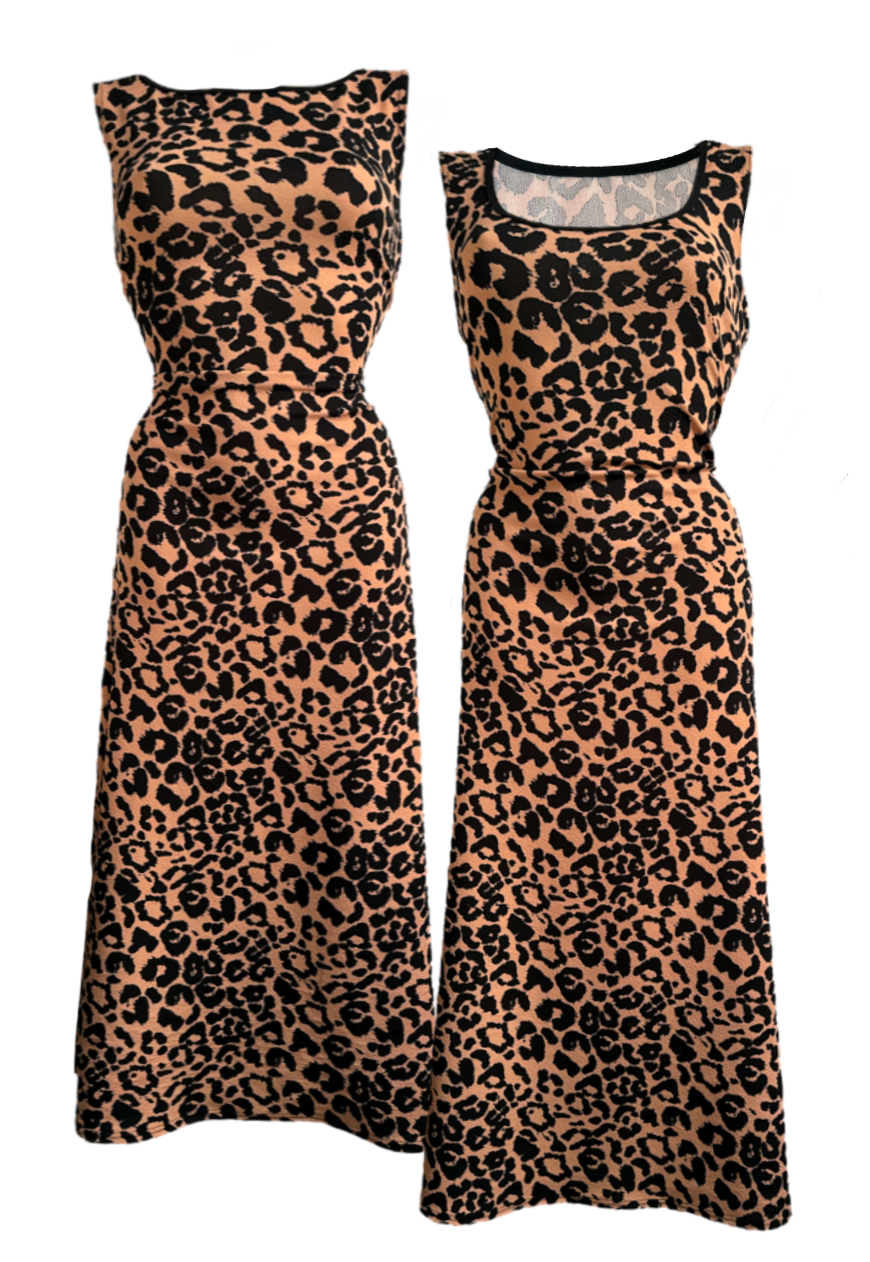 MULTIWAY LEOPARD CINCH MAXI DRESS *PRE-ORDER*