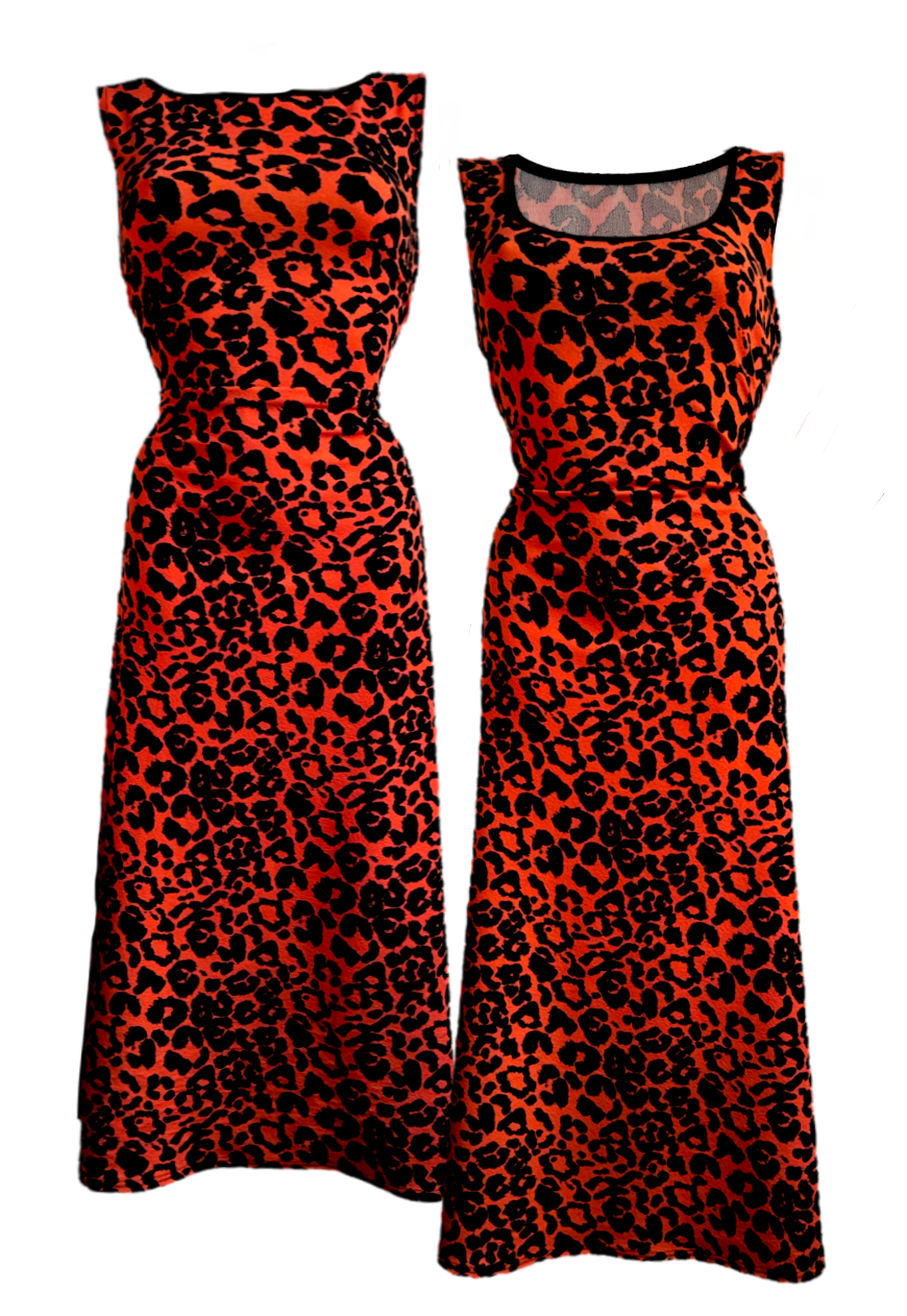 red leopard multiway maxi cinch dress HISSY FIT LTD red leopard multiway maxi cinch dress HISSY FIT LTD