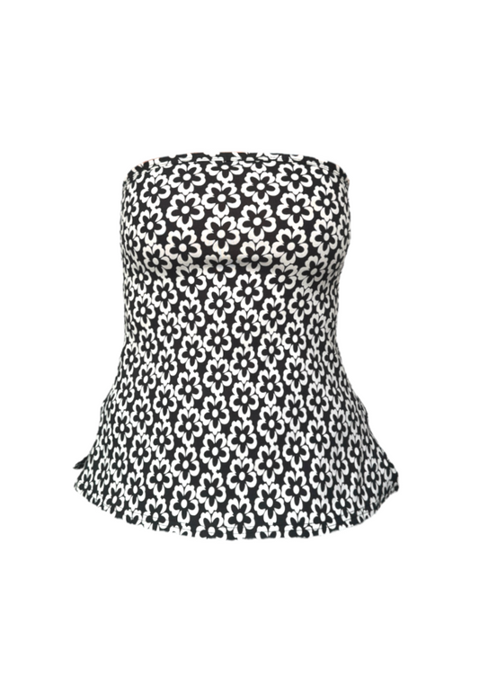 LILY BANDEAU SPLIT TOP - XS HISSY FIT LTD