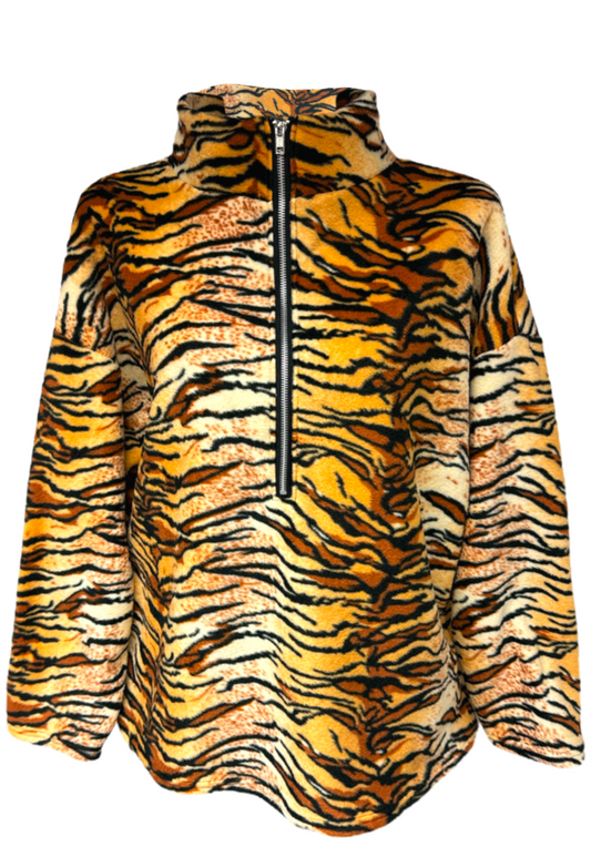 TIGER PRINT FLEECE - XS/S HISSY FIT LTD