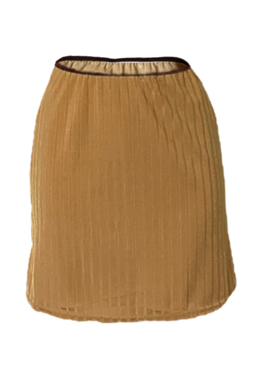 CARAMEL SKIRT - XS HISSY FIT LTD