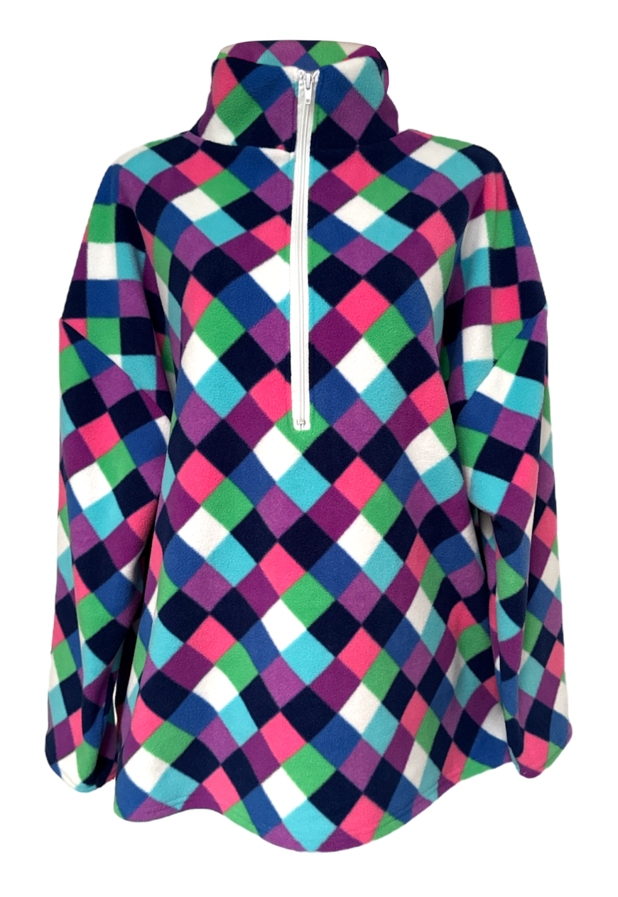 DIAMOND PRINT FLEECE - XS/S HISSY FIT LTD