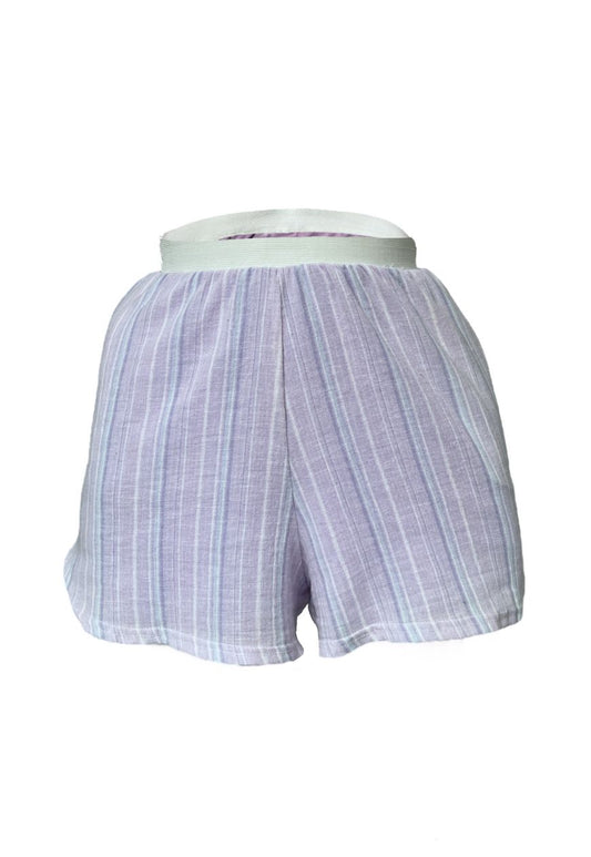 PURPLE STRIPE 24HR SHORTS - 2XS HISSY FIT LTD
