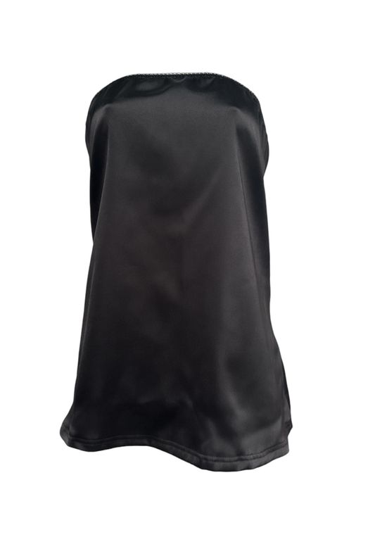 satin bandeau top *coming soon*