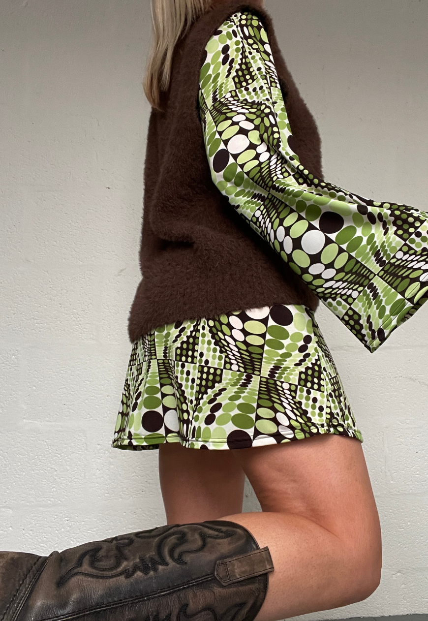 MINT AERO SWING MINI DRESS - XS HISSY FIT LTD