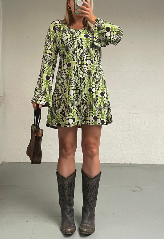 MINT AERO SWING MINI DRESS - XS HISSY FIT LTD