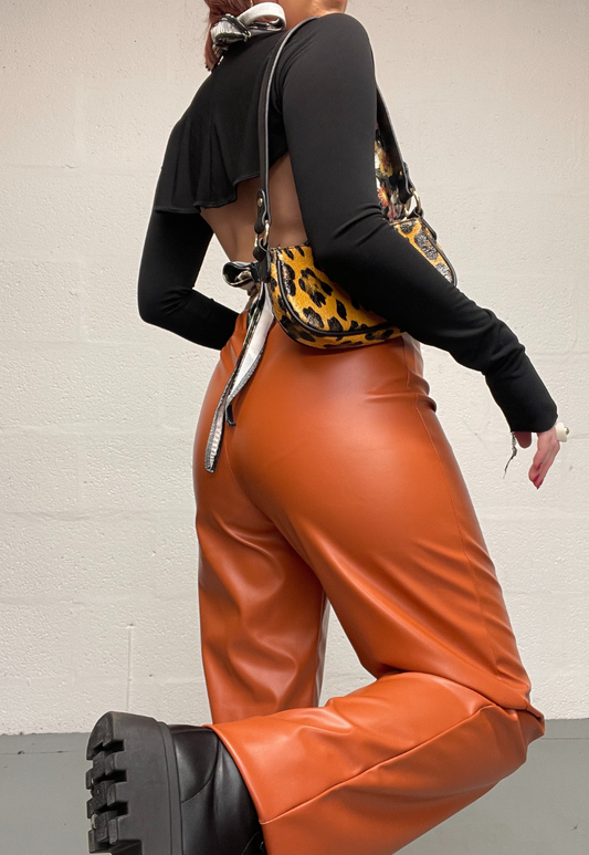 RUST PU COMFORT CARGOS - 2XS HISSY FIT LTD