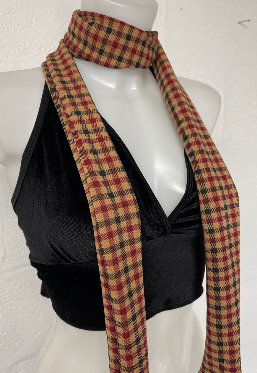 ORANGE SKINNY SCARF PACK