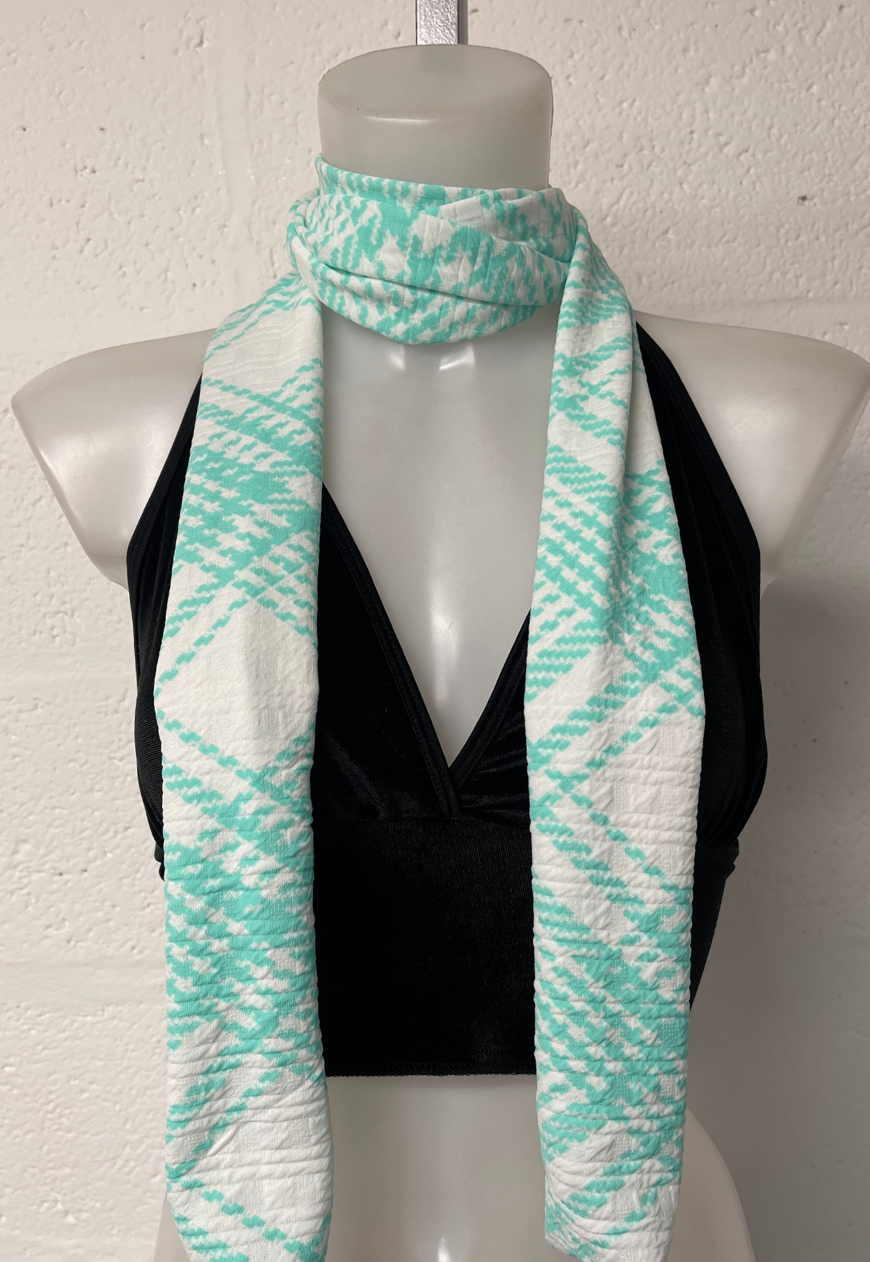 GREEN SKINNY SCARF PACK
