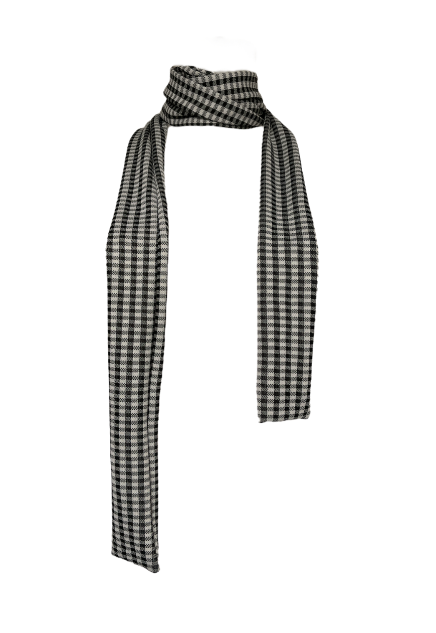 GINGHAM SKINNY SCARF - HISSY FIT LTD
