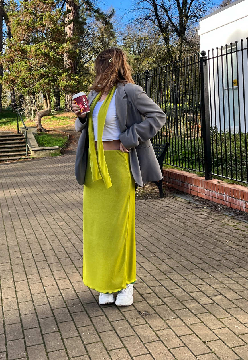 AVOCADO REVERSIBLE SKIRT - 2XS HISSY FIT LTD