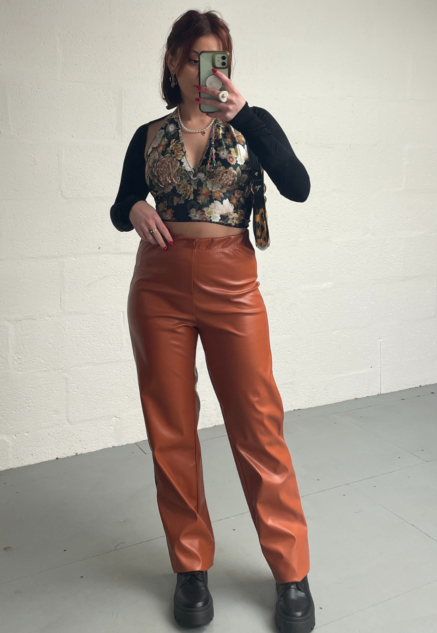 RUST PU COMFORT CARGOS - 2XS HISSY FIT LTD
