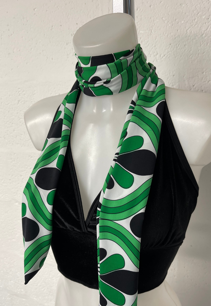 GREEN SKINNY SCARF PACK