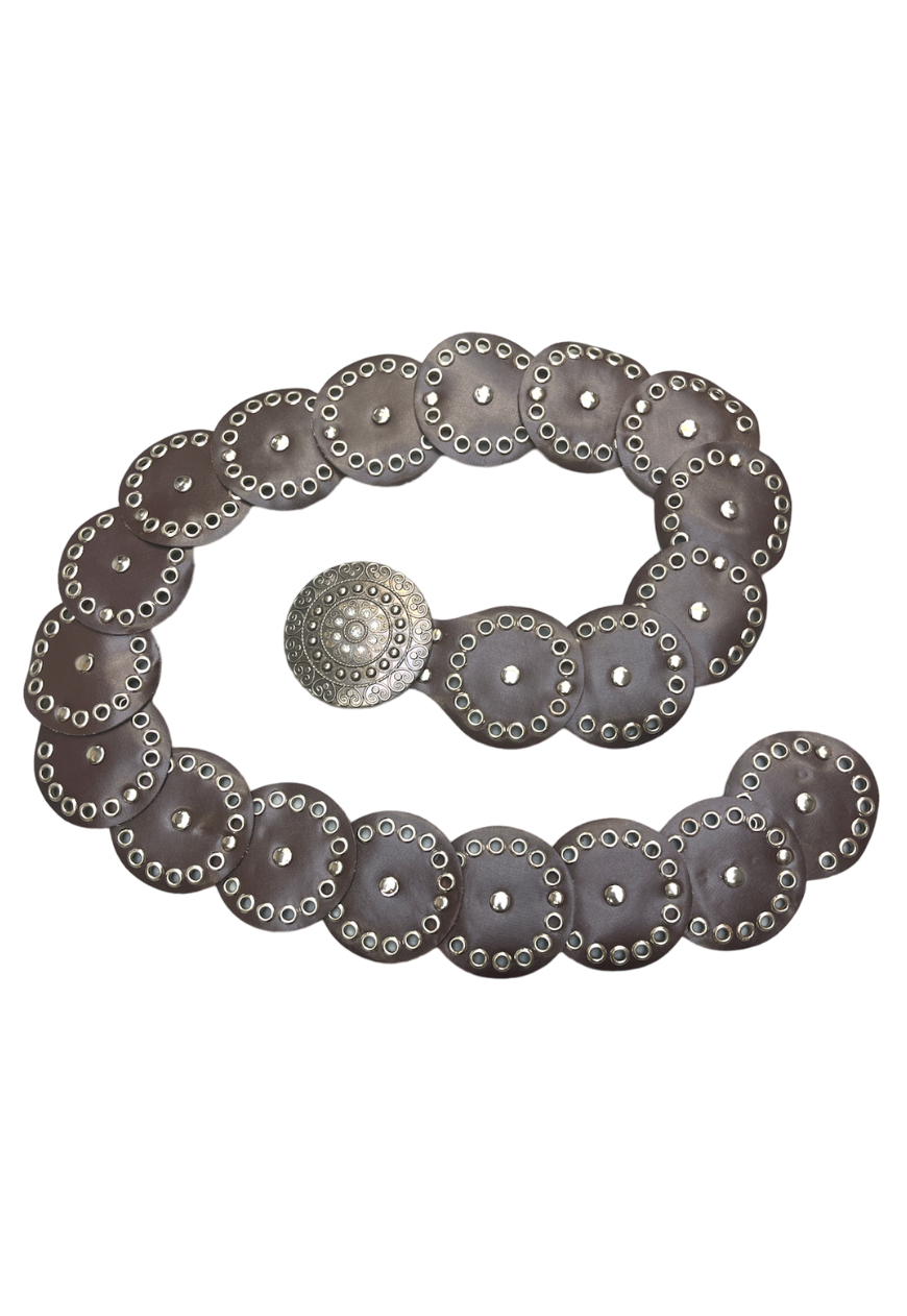 DEAD STOCK BROWN DISC BELT - Default Title HISSY FIT LTD