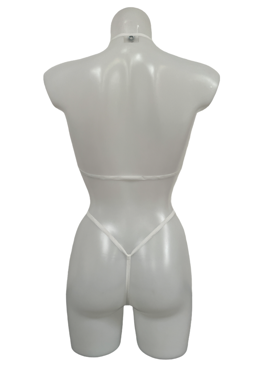 WHITE LACE HEART SET - NO SIZE HISSY FIT LTD