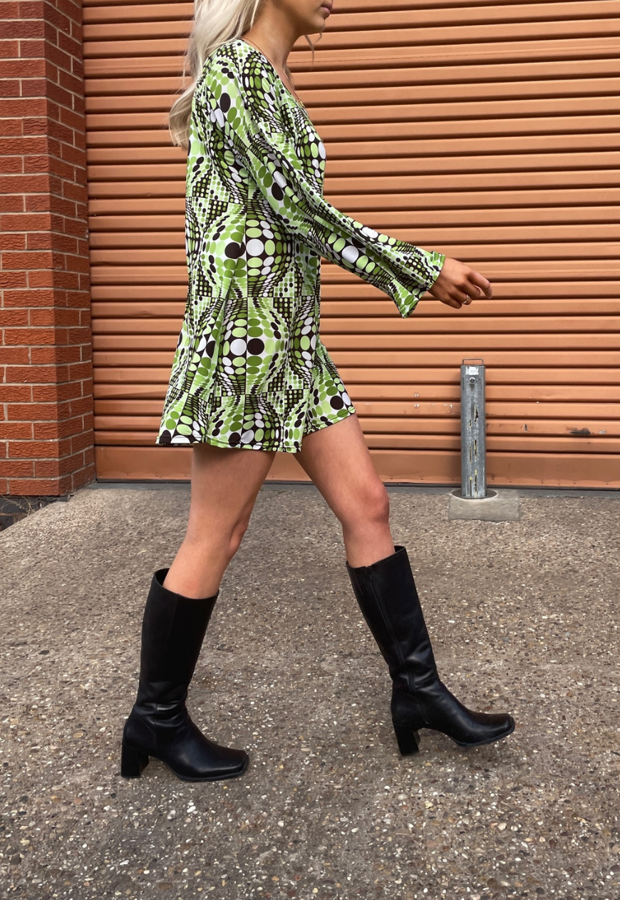 MINT AERO SWING MINI DRESS - XS HISSY FIT LTD