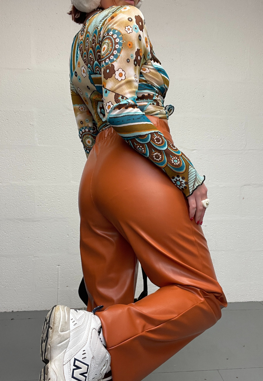RUST PU COMFORT CARGOS - 2XS HISSY FIT LTD
