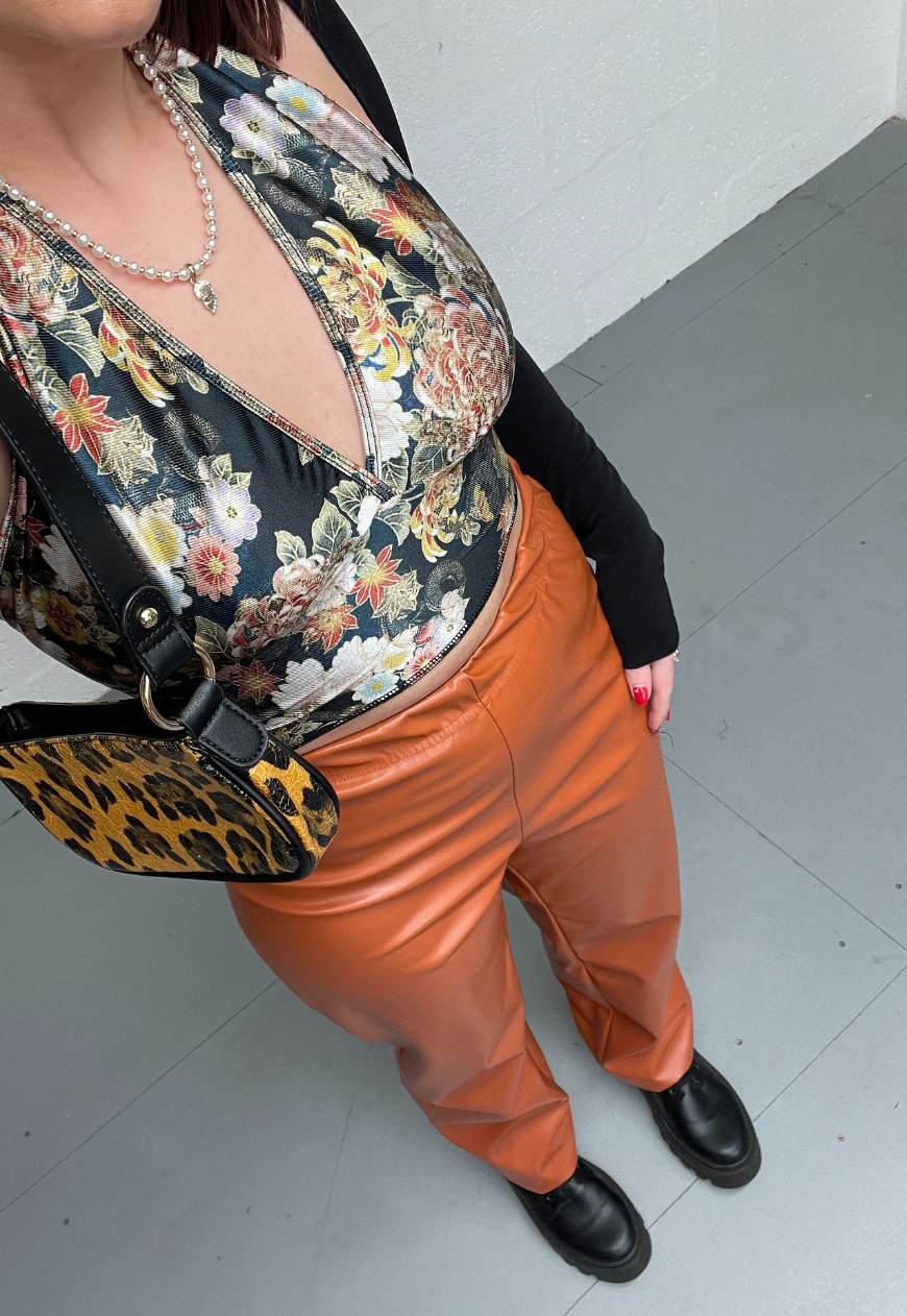 RUST PU COMFORT CARGOS - 2XS HISSY FIT LTD