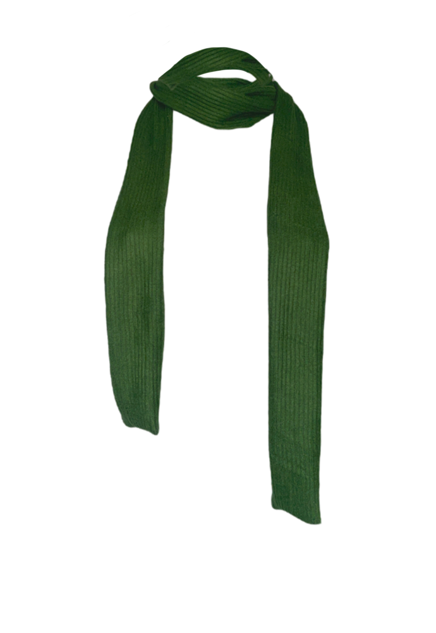 Thin green clearance scarf