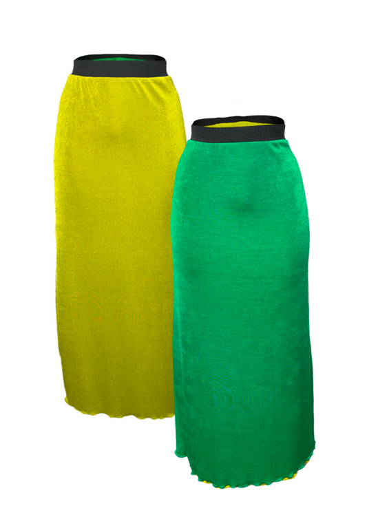 AVOCADO REVERSIBLE SKIRT - 2XS HISSY FIT LTD