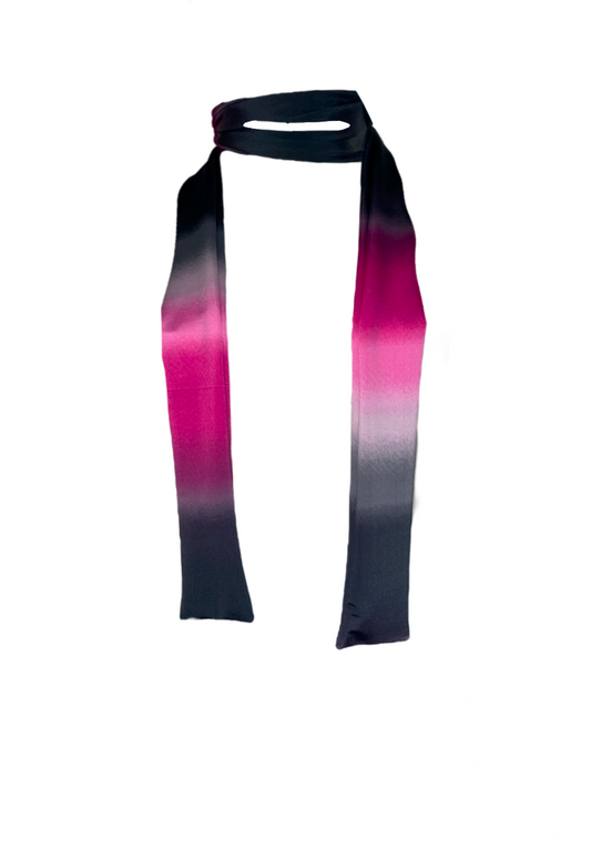 PINK OMBRE SKINNY SCARF - HISSY FIT LTD