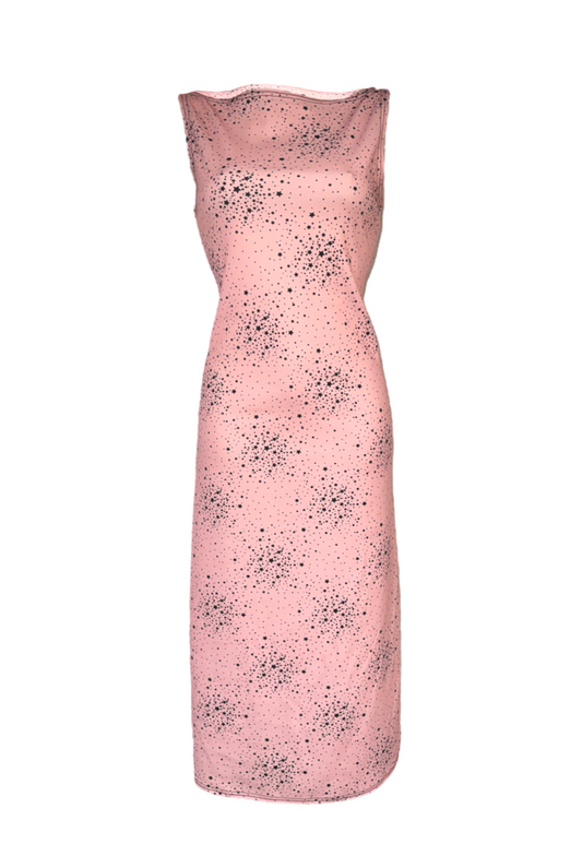 PINK STAR SPLIT MAXI DRESS - 2XS HISSY FIT LTD