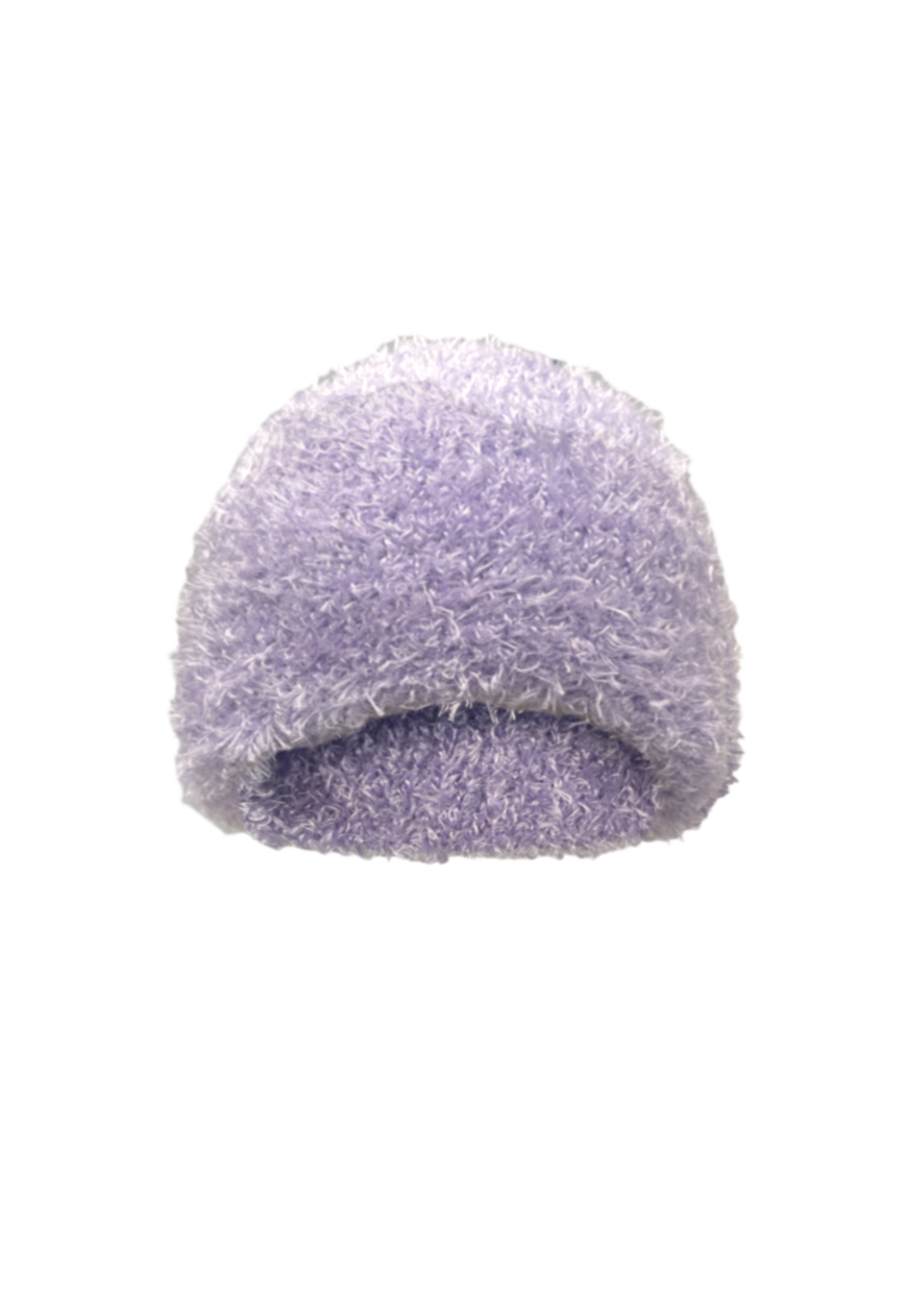 LILAC FLUFFY HAT
