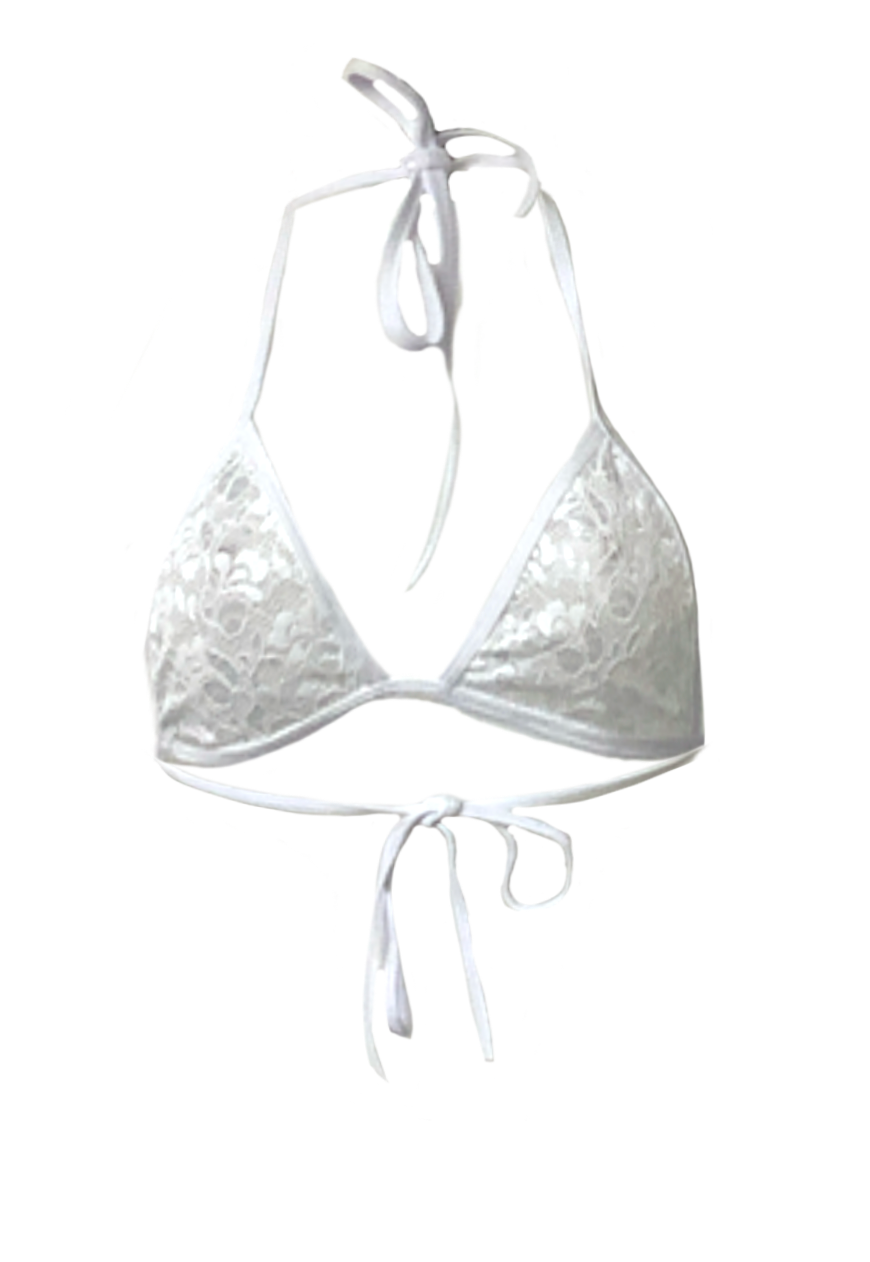 WHITE LACE BRA - HISSY FIT LTD