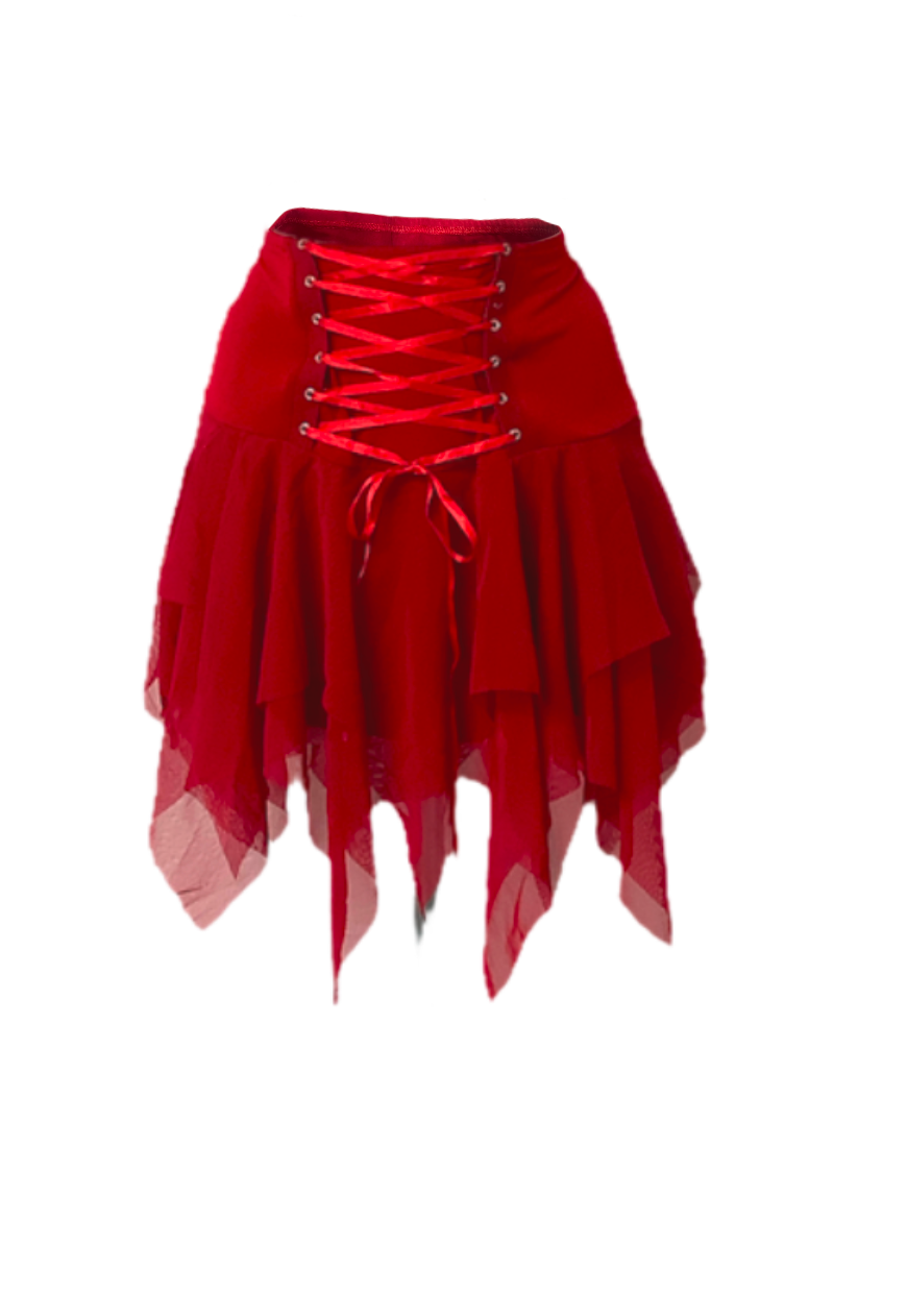 RED ANGEL CORSET SET - 6 HISSY FIT LTD