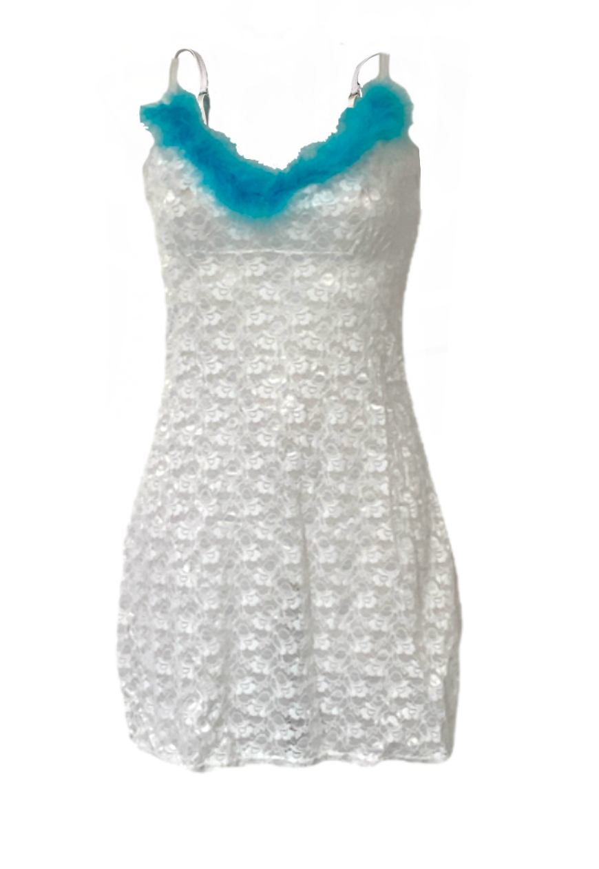 BLUE FLUFF NIGHTIE - HISSY FIT LTD