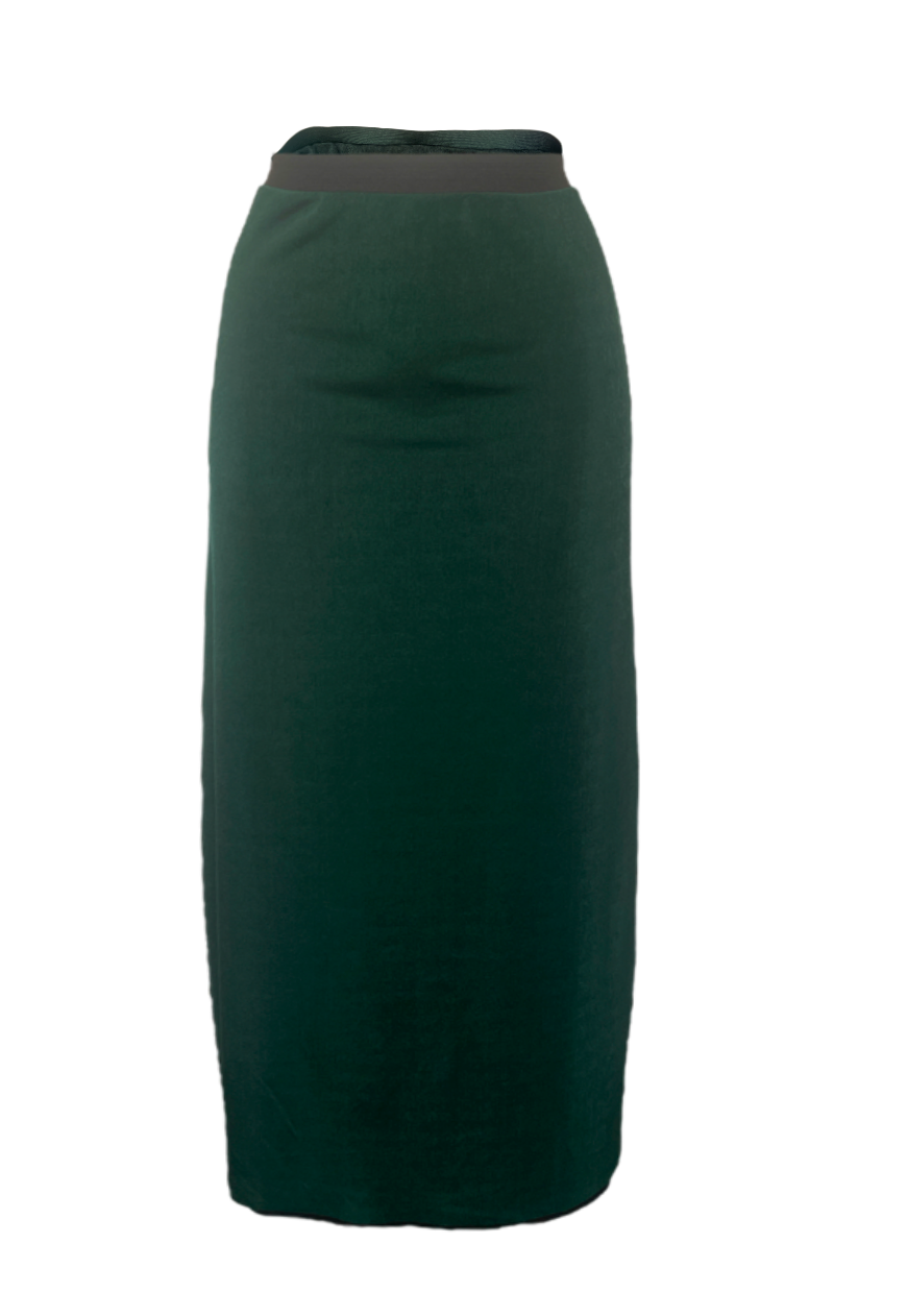 EMERALD/ BLACK REVERSIBLE SKIRT - HISSY FIT LTD