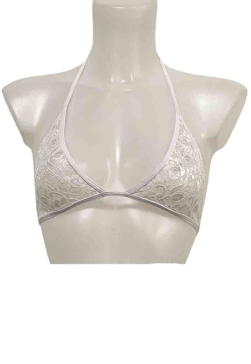 WHITE LACE BRA - XS HISSY FIT LTD