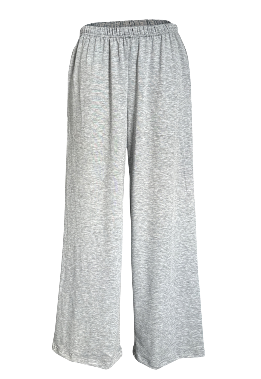 grey soft trousers