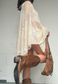 cream flower mesh poncho *launching 21.06.26 18:00BST*