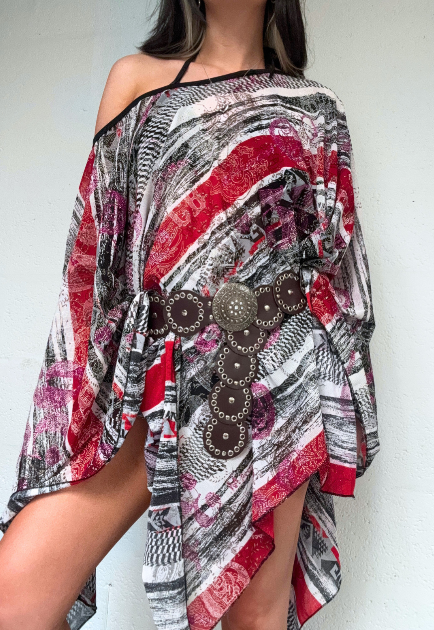 newspaper glitter poncho *launching 16.07.26 18:00BST*