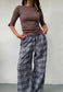 check summer trousers