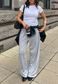 grey soft trousers