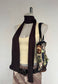 milk chocolate skinny scarf