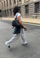 grey soft trousers