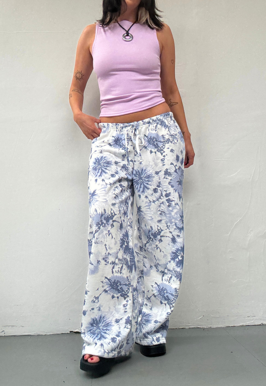 lilac slash neck top