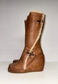 RECLAIMED VINTAGE DESTROY DISCO TOGGLE CALF BOOTS (08) *COMING SOON*