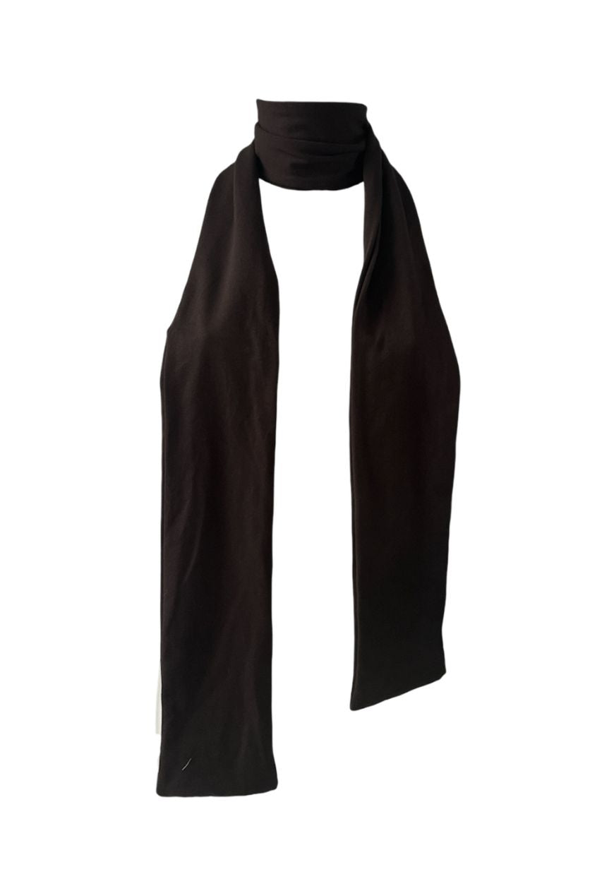 milk chocolate skinny scarf