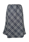 blue check midi skirt *coming soon*