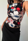 dark floral multiway v top *coming soon*