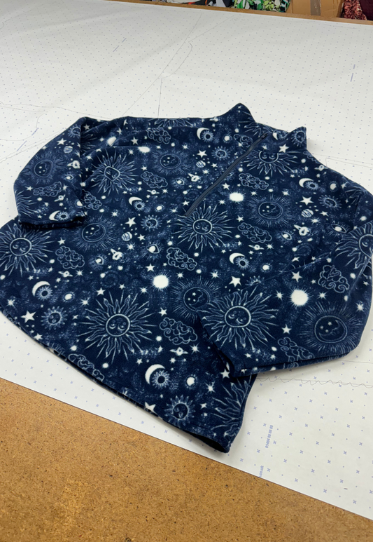 CELESTIAL PRINT FLEECE