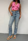 offcuts strawberry halter top