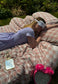 MULTIWAY LAVENDER CAP SLEEVE CINCH MAXI DRESS - XS HISSY FIT LTD