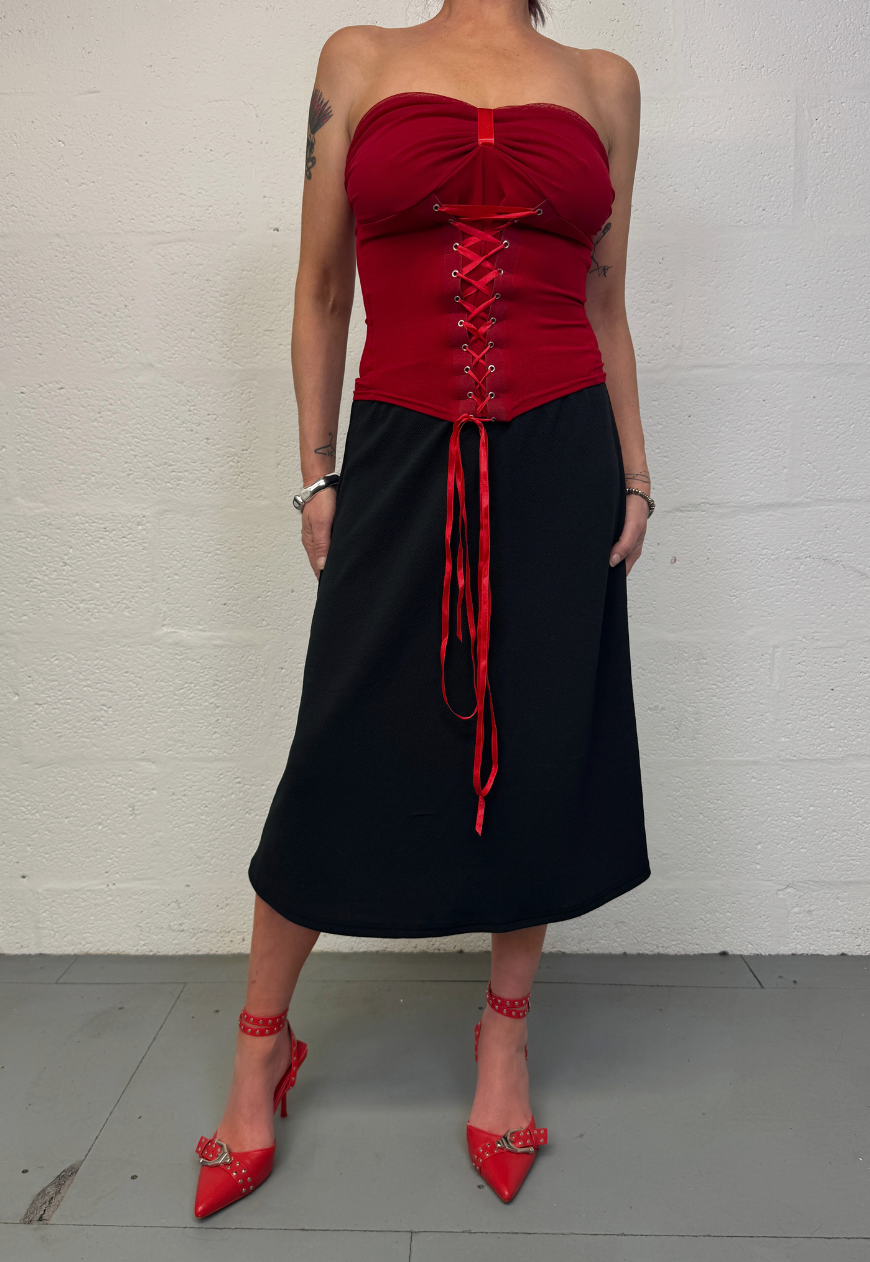 red angel corset top