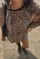 cream leopard mesh poncho *coming soon*