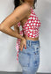 offcuts daisy halter top